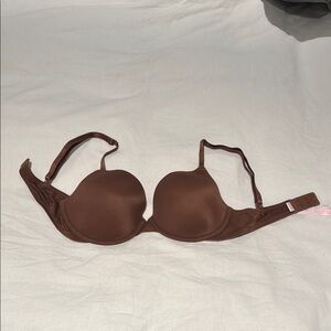 PINK Victoria's Secret Brown Seamless Bra with Molded Cups